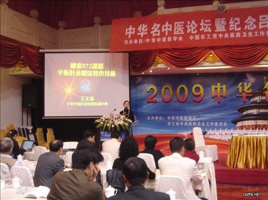 平衡针灸技术在中华名医论坛受好评