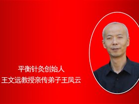 王凤云——平衡针灸师承出师考核中的发言