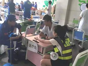 庆祝建党100周年：王文远教授亲传弟子张晓腾赶赴抗洪一线，为蓝天救援队进行医疗后勤保障